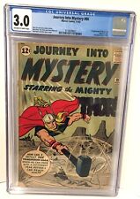 Journey Into Mystery #86 CGC 3.0 Marvel 1962 1st App Zarrko the Tomorrow Man picture