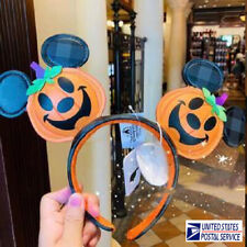 US Disney Parks Mickey Halloween Pumpkin Ears Jack O' Lantern Headband 2021 NEW picture