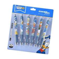 Disney Store JAPAN 2024 Donald Birthday 90th Ballpoint Pen Set 6 PCS picture