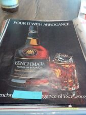 Time Magazine Benchmark Bourbon Print Ads 1970' picture
