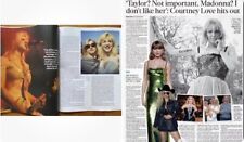 Courtney Love Taylor Swift Madonna Kurt Cobain ES Magazine + Newspaper Clipping picture