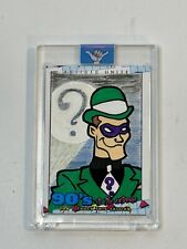 The Riddler 1/1 90’s Theme Sketch Card by Artist Cowabunga Johnny picture