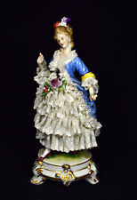 circa 1790 Ludwigsburg porcelain figurine: ROCOQUE MISS picture