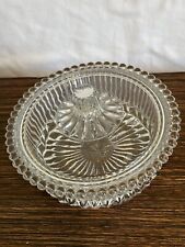 Vintage Lead Crystal Candy Dish With Lid picture