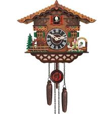 Cuckoo Wall Clock Vintage Antique Wooden Hanging Clock Home Living Room Decor picture