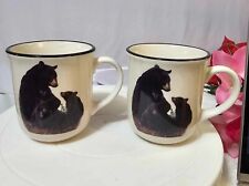 2 Cabela's Exclusive Hautman Brothers Black Bear Family - Coffee Mug picture