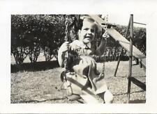 Found ANTIQUE PHOTO bw YOUNG GIRL 1930's CHILD Snapshot VINTAGE 111 16 XX picture