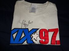 TAYLOR SWIFT Signed KIX 97.9 T SHIRT with PSA/DNA Letter of Authenticity picture