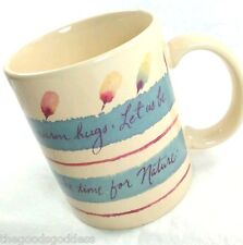 Hallmark Coffee Mug FRIEND SMILES HUGS Natural Expressions Earth Sunshine Nature picture