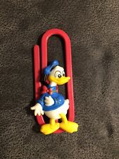 Walt Disney Productions Vintage Donald Duck Plastic Paper Clip - Large 4