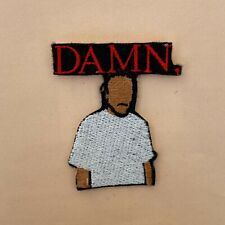Iron on Patch - Kendrick Lamar Damn Embroidered Hip Hop Rap picture