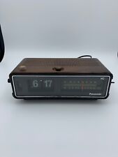 Vintage Panasonic Flip Numbers Clock Radio - Model # RC- 6253 picture