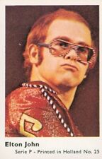 Elton John, Dandy Gum Pop Stars Series P 1977 #25 picture