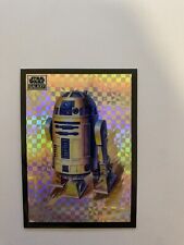 2022 Topps Chrome Star Wars Galaxy R2-D2 #2 X-Fractor -The one and ONLY #2/10 picture