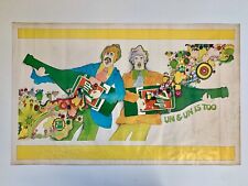 Vtg 1969 Kim Whitesides 7Up UnCola Beatles Un & Un Is Too Poster Advertising picture