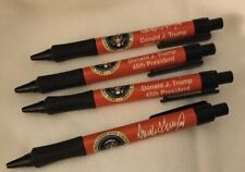 TRUMP RED PEN (4) PRESIDENT SIGNATURE DONALD REPUBLICAN GOP MAGA  FOUR NEW GIFT picture