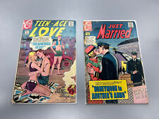Lot Of 2 -1968 #60 Charlton Comic, Just Married, Teen-Age Love 12c picture