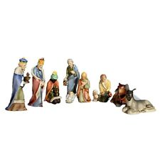 Goebel Sacrart Nativity  Very nice EARLY VARIATION large bee), HX 82 B 9 Figures picture