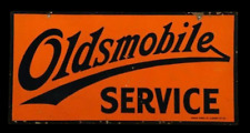 Porcelain Oldsmobile  Enamel Sign Size 40x20 Inches Double Sided picture