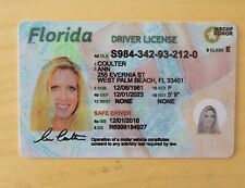 Ann Coulter driver license - MSCHF Boosted Packs V4 Spring break Edition RARE picture