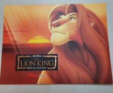 Disney Lithograph Picture Prints The Lion King Special Edition Disney Store picture