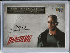 2018 UD Marvel Daredevil Auto Autograph Jon Bernthal as The Punisher SS-PN picture