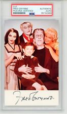 Fred Gwynne ~ Signed Autographed The Munsters Photo ~ PSA DNA Encased picture
