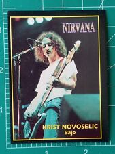 1994 Argentina Rock ULTRA FIGUS Music Card NIRVANA KRIST NOVOSELIC ERROR picture