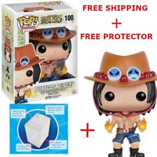 Funko Pop One Piece Portgas D. Ace #100 W/Protector picture
