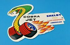 VINTAGE FORD MOTOR CO PORCELAIN SHELBY AMERICA SALES SERVICE GAS AUTOMOBILE SIGN picture