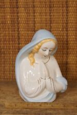 1950's Import Made in Japan Porcelain Madonna Religious Planter Vase picture