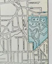Vintage 1900 CLEVELAND OHIO Map 14