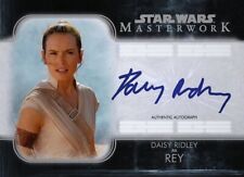 Topps Star Wars Card DAISY RIDLEY Authentic Autograph as REY Signature picture