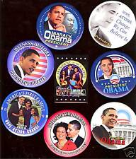 8 OBAMA pin CAMPAIGN 2008 Large 3 inch size pinback button picture