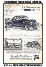 11x17 POSTER - 1947 Plymouth Club Coupe picture