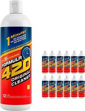 5 Pack Formula 420 Original Cleaner Glass Cleaner 12 oz FRESH STOCK  5X picture