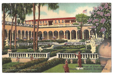 Sarasota Florida c1940's John and Mabel Ringling Art Museum, Courtyard picture