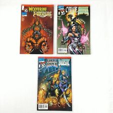 Ghost Rider Ballistic #1 Wolverine Witchblade 1 Cyblade Lot (1997 Marvel Comics) picture