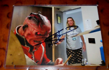 Nicko McBrain drummer signed autographed photo Iron Maiden Run to the Hills 666 picture
