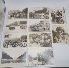 WWII Les Allies In Paris American Infantry Liberation 10 Photo Serie 1 Collector picture