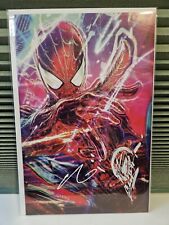 Amazing Spider-Man #19 Virgin Variant w/ Venom Remarque John Giang Signature COA picture