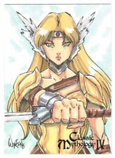 Classic Mythology IV Trading Cards. Ernesto Wartins Sketch Card. Perna Studios picture