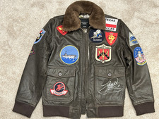 Tom Cruise signed Top Gun Maverick Jacket Video Proof picture