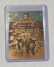 Jumanji Gold Plated Limited Artist Signed Robin Williams Trading Card 1/1 picture