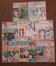 National Enquirer Lot Of 8 Vintage Aug 1993-Dec 1993 Jackson, Oprah, Loni picture