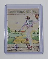 Elton John Limited Edition Artist Signed “Goodbye Yellow Brick Road” Card 1/10 picture