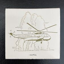 RARE PRESIDENT KENNEDY JOHNSON  NIXON Army One President’s Helicoper Matchbook picture