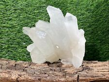 430g Rare Big Size Healing White Himalayan Samadhi Crystal Minerals Quartz Stone picture