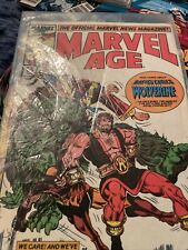 Marvel Age  #65 (August 1988) Comic Book--Wolverine, Hercules, The Thing picture