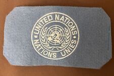 New UN United Nations Brassard/armband as used by advisers/observers picture